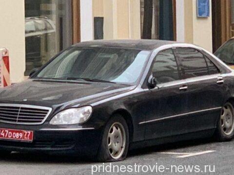 автомобиль молдавского посла в России